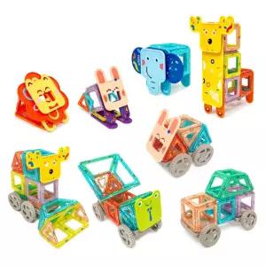 창의력 유아자석블럭놀이 장난감 어린이 소근육 완구 연결블록