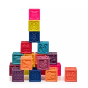 숫자 동물 학습 두뇌발달 블럭놀이완구 촉감장난감 영아블록