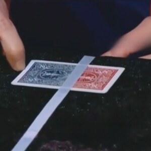 마술카드 컬러 변경 루빅스 사라지는 효과 큐브 마술종이 크리 손가락