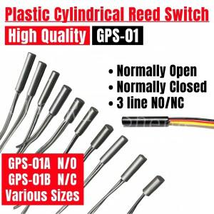 고품질 GPS-01 리드 스위치 자기 접촉 gps 01 평상시 열림 닫힘 NO NC 마그네트론 근접 내장 센서