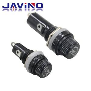 유리 퓨즈 홀더, 보험 튜브 소켓 거치대, 패널 마운트 5x20mm, 6x30mm, 5 개