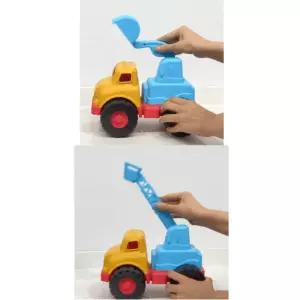 레미콘 기중기 굴삭기 덤프트럭 4종세트 남아인기 유아완구 감각발달