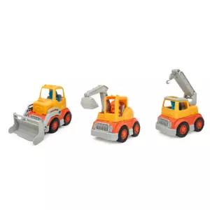 불도저 굴삭기 기중기 공사차량 3종세트 감각발달 완구 건설중장비