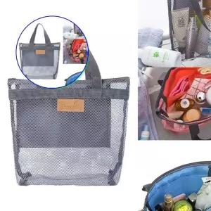 쌍문상회 방수 목욕가방 비치백 바캉스 물놀이 망사 4color DD-10861