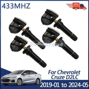 4PCS 433MHZ 13516165 Chevrolet Cruze 2019-01 ~ 2024-05 용 TPMS 센서 타이어 압력 모니터링