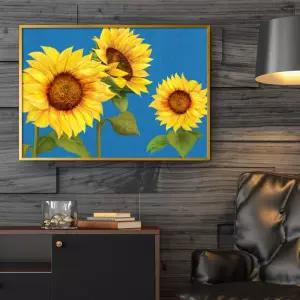 풍수 해바라기그림 액자 돈들어오는 A2 6SUN3