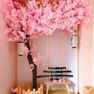가짜 벚꽃나무 대형 벚꽃 장식용품 샴페인 소품 일본풍