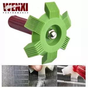 범용 자동차 라디에이터 콘덴서 핀 빗 에어컨 코일 스트레이트 너 핸드 청소 도구 자동 냉각 시스템 수리