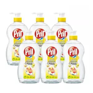 프릴 베이킹소다 퓨어레몬 700ml x6개 친환경 고농축 1종 주방세제