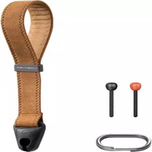 사진작가용 PGYTECH 카메라 손목 스트랩 소니 니콘 캐논 고프로(브라운)용 조절식 퀵 릴리스 핸드
