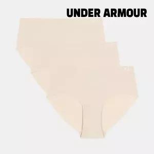 [하프클럽/언더아머]언더아머 팬티 /e4- 1383895-500 / 여성 UA 퓨어 스트레치 노 쇼 힙스터 3장