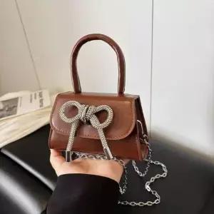 원더맨 여성용 데일리룩 가방 미니백 스퀘어백 체인 숄더 크로스백 KUK5