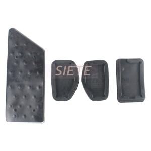 푸조 3008 알루미늄 합금 수정 스로틀 브레이크 보조 미끄럼 방지 페달에 적합