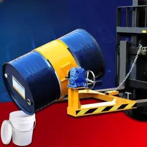 지게차 드럼통 크레인 운반 리프트 클램프 하역 고정 핸들러 덤핑 행거 집게