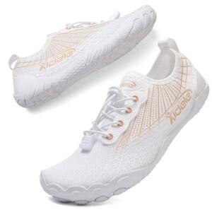 ITLXJR 남녀용 워터 슈즈, 맨발 아쿠아 양말, 와이드 핏 비치 수영장 신발, 미끄럼 방지 야외 워킹 하이킹 카약 다이빙 서핑