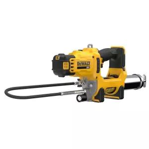 DEWALT 그리스 건 20V MAX 무선 10,000 PSI 가변 2단 속도 전기 그리스 건, 119.4cm(47인치) 호스 및 LED