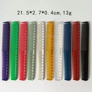 일본 양면 헤어 커팅 빗 미용실 미용용 다기능 정전기 방지 도구 이발소 송진 21.5cm