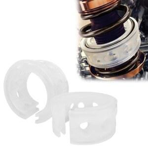 SWQS 2PCS B 타입 앞뒤 코일 스프링 스페이서, 헤비 듀티 고무 서스펜션 쇼크 업소버, 범용 자동차 범퍼 부스터 버퍼 파워 쿠션으로 1.38인치 간격의 속도 향상