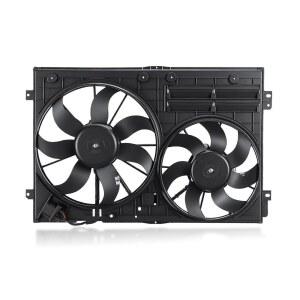기어라스트 라디에이터 팬 엔진, 교체용 듀얼 및 콘덴서 냉각 어셈블리, 아우디 A3 TT 1K0121205AD9용 폭스바겐 제타 2.0L 티구안 장착
