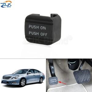 ZUK 자동차 검정색 고무 주차 브레이크 페달 패드 커버 닛산 퀘스트 Maxima Altima Teana Titan Rogue Path