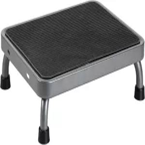 휴대용 손잡이가 있는 에어란토 헤비 듀티 원 스텝 스툴 ？ 4.1인치 로우 풋 미끄럼 방지 고무 플랫폼
