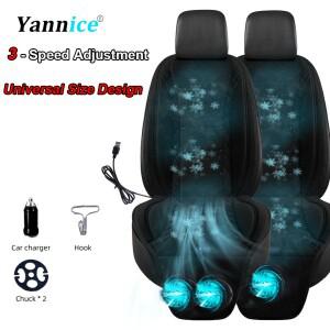 차량용 쿨 에어 시트 프론트 쿠션 USB12V24V 범용 급속 냉각 팬 3단계 설정 환기