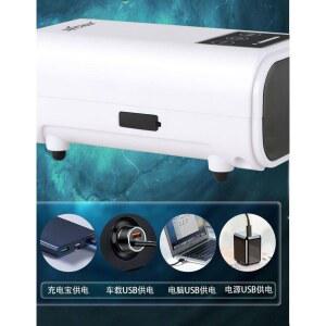 휴대용 낚시 기포기 야외 물고기 배터리 이동식 충전