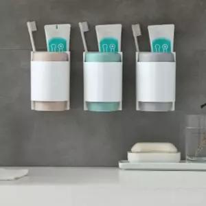 ( )양치컵 거치대 욕실컵걸이 양치 치솔 칫솔 수납 인테리어 욕실 정리 세트