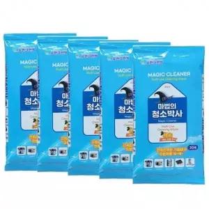 마법의 클리너 찌든때 청소물티슈 청소박사 150매