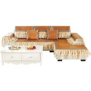 여름용 대나무 돗자리 돛자리 패드 쇼파용 가죽 러그 주막 침대위 천장용 대나무매트 방석