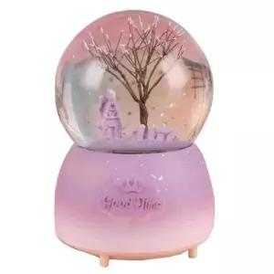 미니 스노우볼 벚꽃 크리스탈 워터볼 크리스마스 장식 소품