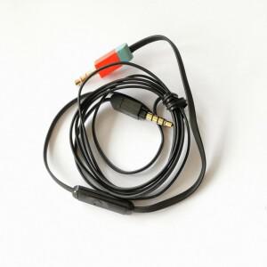 SKullcandy HESH 3 Hesh3 Crusher 무선 헤드폰 용 교체 오디오 AUX 케이블 코드 와이어