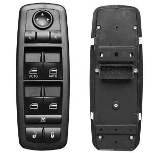 마스터 파워 윈도우 스위치 운전석 측면 좌측 도어 제어 버튼, 2011-2020 크라이슬러 200 300, 2016 u20132022 램 1500 2500 3500, 2011 u20132019 닷지 충전기 장착, | 68139805AB, 68139805AA, 56046823AE 교체,