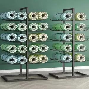 폼롤러거치대 소도구 가정용 이동식 바구니 흰색 수납