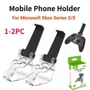 마이크로소프트 엑스박스 시리즈 S/X 무선 컨트롤러 클립용 휴대폰 거치대 조절 가능한 마운트 스탠드