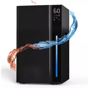 미파솔 큰 방 가정용 5.3Gal/20L 따뜻하고 시원한 미스트 1500평방피트 전체 침실용 식물 사무실 넓은 면적