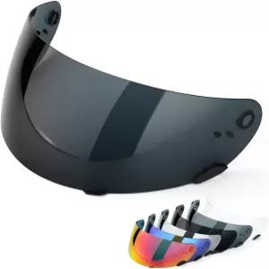 RIDLOG 한정자 Visor Vortex 헬멧 페이스 쉴드 벨 한정자/별/보텍스/RS-1/리볼버 UV 보호 RS-1 오토바이