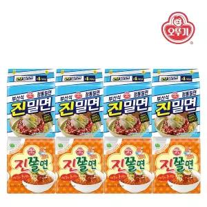 [오뚜기]_진쫄면 (150GX4)x4팩+진밀면 (135GX4) x4팩 총8팩(32개)