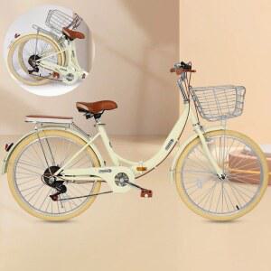 오레프 접이식 자전거 여성 소형 미니벨로 가벼운 출퇴근 미니 24인치 경량 성인