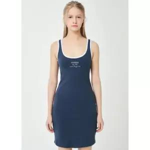 매장정품 게스 GUESS ACTIVEWEAR 립 배색 슬리브리스 니트 원피스 YN8K2309 1256654