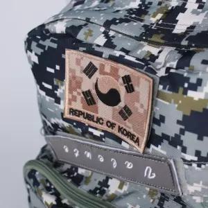 자수 태극기 와펜 패치 디지털 군용 가방 모자 밀리터리 부착용 소품