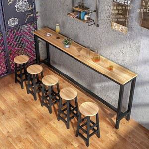 홈바테이블 의자 세트 식탁 폭좁은 홈바 발코니 벽면 창가