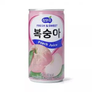 대일 복숭아 175ml x30캔 미니캔 업소용 과일음료수 스마트 하니