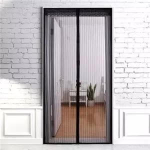 스트라이프 현관 방충망 모기장 블랙 현관방충망 문