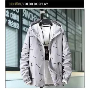 남자 캐주얼 얇은 봄가을 오버사이즈 트렌치 루즈핏 코트 자켓 팻 KS3