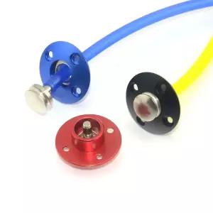 RC 보트 항공기 흡연 시스템 연료 비행기 필러 용 자기 플러그 포트가 있거나없는 알루미늄 도트