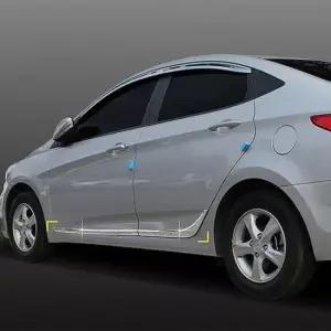 [CAR] 자동차 사이드언더라인 몰딩 4PCS 2011 뉴엑센트전용 용품