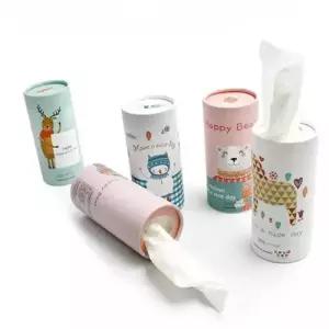 휴대용 티슈 여행용 캔티슈 휴지 화장지 60매 차량용