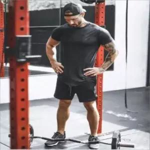 [JED] 기능성 헬스 트레이닝 반팔 운동티 반팔티 티셔츠 짐웨어 운동복 상의 남성 운동