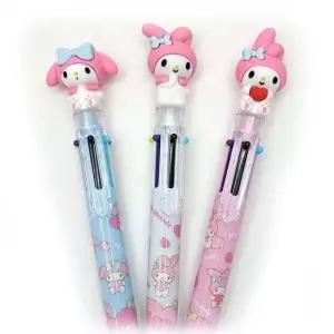 산리오 마이멜로디 볼펜 캐릭터 펜슬 펜 6색 0.7mm